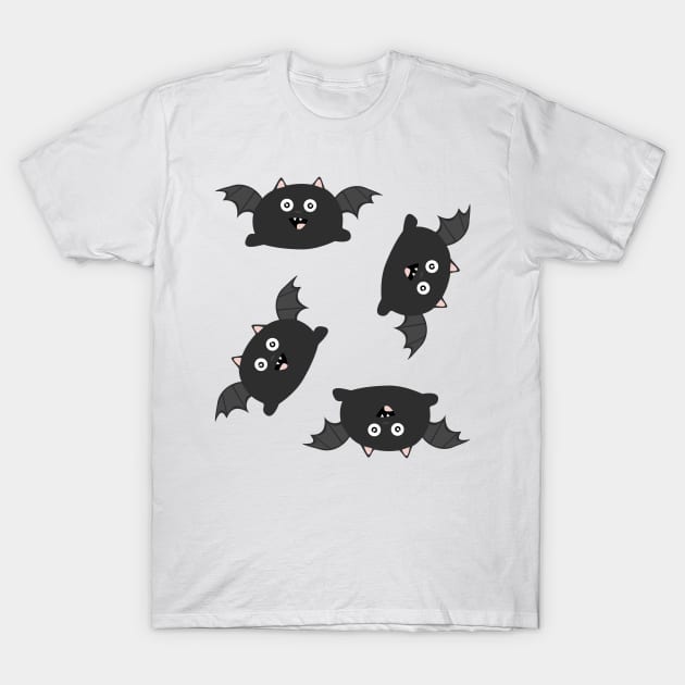 Bat - Halloween Lover Sticker pack T-Shirt by My Bright Ink